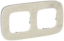 Рамка универсальная Legrand Valena Allure 2-м. дворцовый мрамор картинка